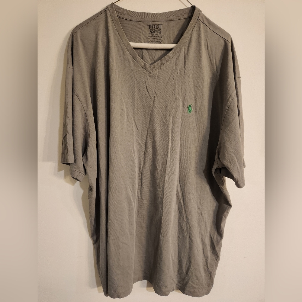Gray Polo Ralph Lauren T Shirt